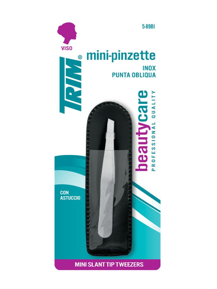 Mini Pinzette INOX con Astuccio